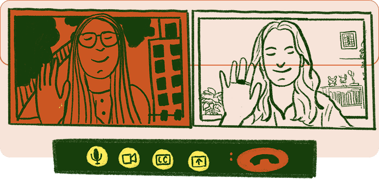 A client video call that SayBriefly takes notes on, without a bot joining